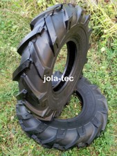 2 AS-REIFEN 4.00-8 für Traktor Kleintraktor Einachser Holder 4.80-8 400x100 re10