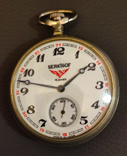 Serkisof taschenuhr mechanisch - taschenuhr,