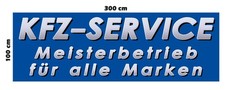 Banner KFZ-Service Spannband