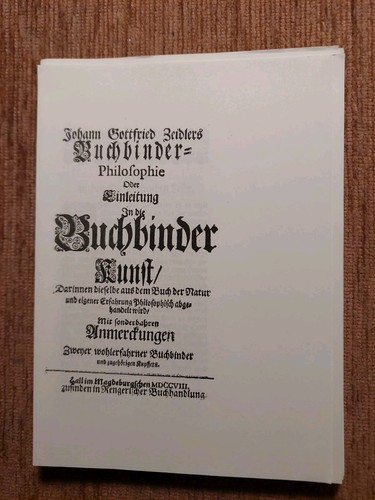 Zeidler buchbinder kunst 1708 - kunst,