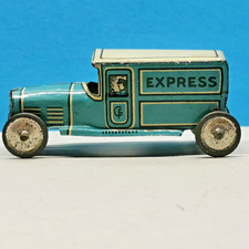 Express Lkw 310, Penny Toy, blau, L 5 cm, Georg Fischer, ca. 1920, Seltenheit!