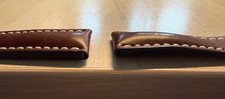 Breitling Original Lederband braun 24mm für Faltschliesse neuwertig