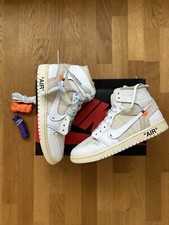 Off-White X Nike Air Jordan 1 Retro High NRG Europe Exclusive by Virgil Abloh