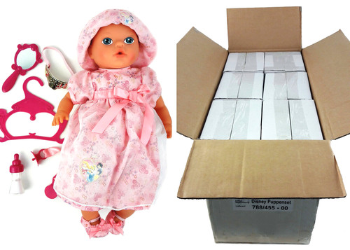Paket mit spielpuppe - 6, x