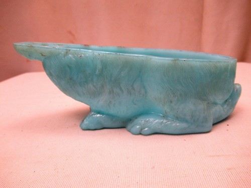 Antik blau opak portieux hase - blau,