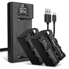 2x Kamera Akku + Dual