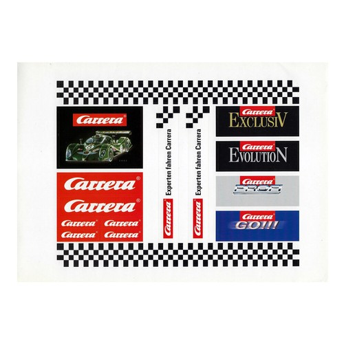 Aufkleberbogen carrera - aufkleberbogen,