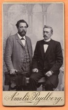 CDV Arvika Sweden, Portrait of
