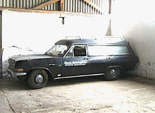 Opel Kapitän A  Bj. 64 Oldtimer Bestattungswagen no Admiral Diplomat Rappold rar