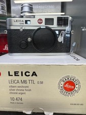 LEICA M6 TTL 0,58 SILBER