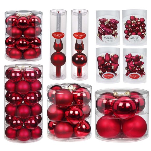Inge glas weihnachtskugeln rot - inge,