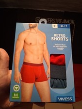 Vivess 2x Pack Herren Retro