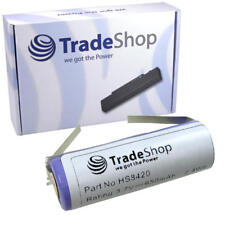 AKKU 650mAh 3,6V/3,7V Li-Ion für Philips HS-8420 HS-8420/23 HS-8440 HS-8460