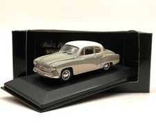 Minichamps 430015920 Wartburg A 312 Coupe in grau weiss, 1:43 , OVP, F12/08