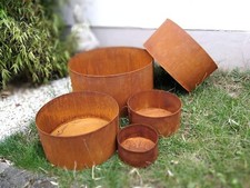 Edelrost Garten Pflanzschale