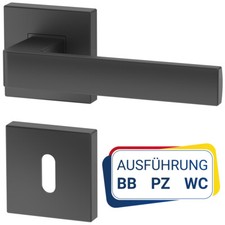 Grau/Anthrazit Türbeschlag