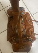 Herren Vintage Leder Reisetasche, Gebraucht 