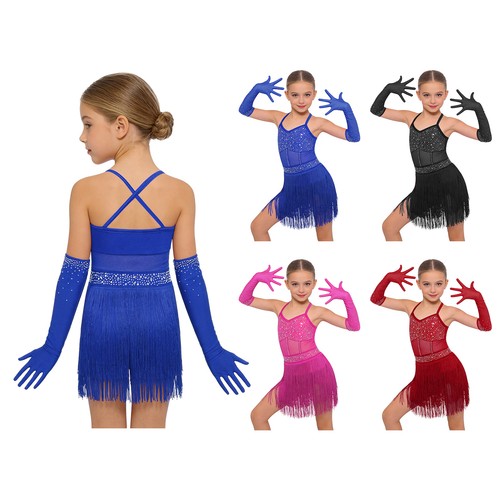 Mädchen tanzbekleidung samba - mädchen,