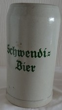 alter Maßkrug Schwendi Bier