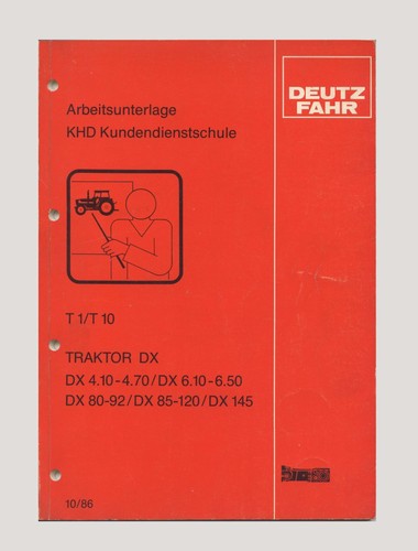 Deutz fahr werkstatthandbuch - deutz,