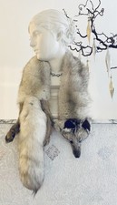Echtpelz Polarfuchs Stola
