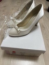 Absatzschuhe Pumps Ivory Satin