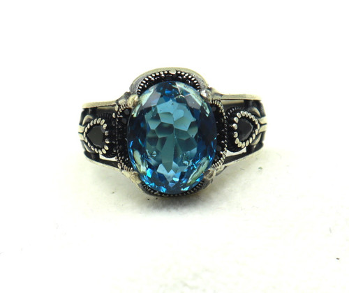 Natural blue topaz edelstein - natural,