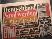 Bildzeitung BILD 29.09.1990 *