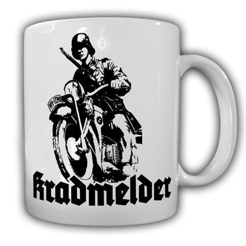 Kradmelder soldat motorrad - kradmelder, r75