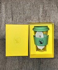 Swarovski Kristall Schwan Glas Trink Travel Mug Tasse