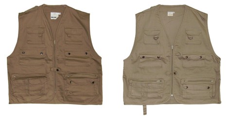 Weste mit vielen taschen - mit,