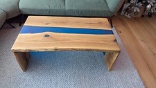 Epoxy resin coffee table /