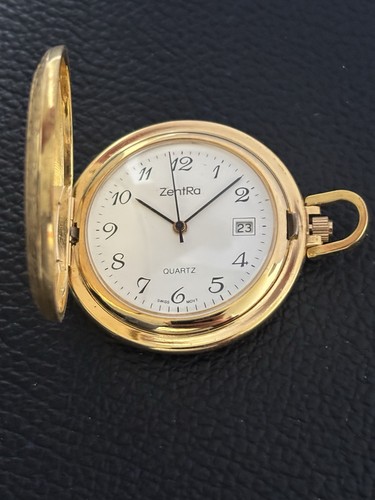 Zentra taschenuhr quarz neu - taschenuhr,