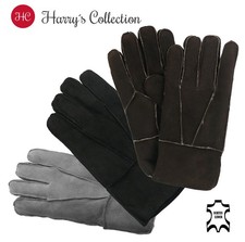 Handschuh in echtem Lammfell für Damen + Herren  Fingerhandschuh