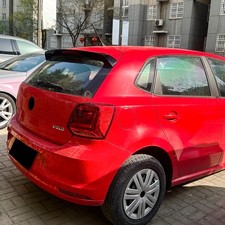 Heckspoilerlippe Flügel Lippe Schwarz Für VW Polo 6R 6C 2009-2017 Standard