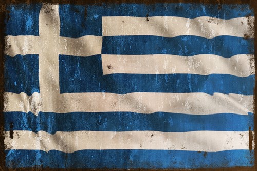 Flagge griechenlands - flagge,