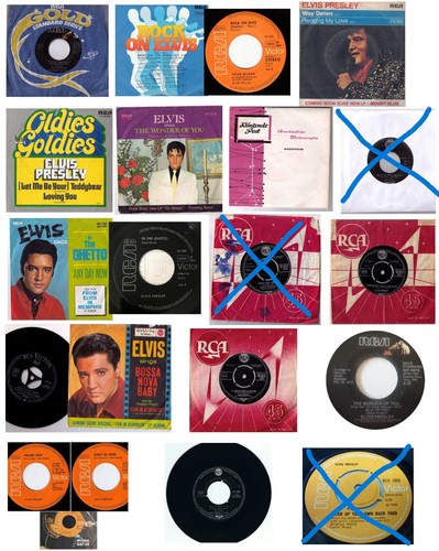 Elvis presley vinyl single - presley, 7"