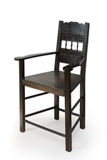 antiker Worpsweder Stuhl Eiche