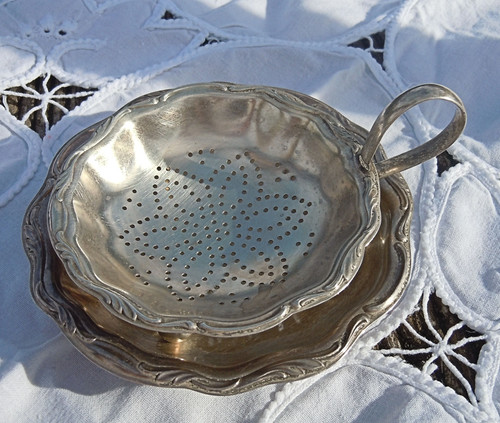 Wmf teesieb mit - teesieb, abtropfschale