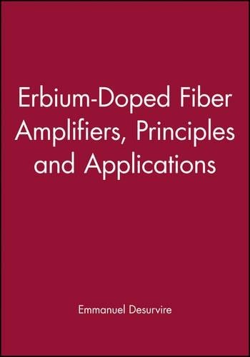 Erbium doped fiber amplifiers - erbium-doped,