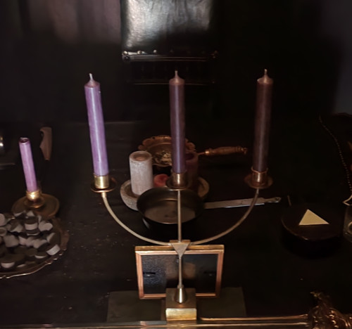 Magic saturnic candlestick - saturnic,