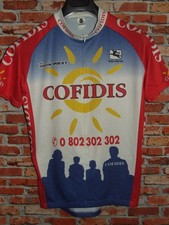 Cofidis Giordana Radtrikot Shirt Maillot Radsport Größe XXL