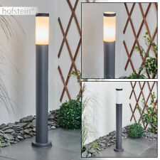 Anthrazit/weiß Außen Steh Stand Lampen Leuchten Wege Garten Einfahrt Beleuchtung