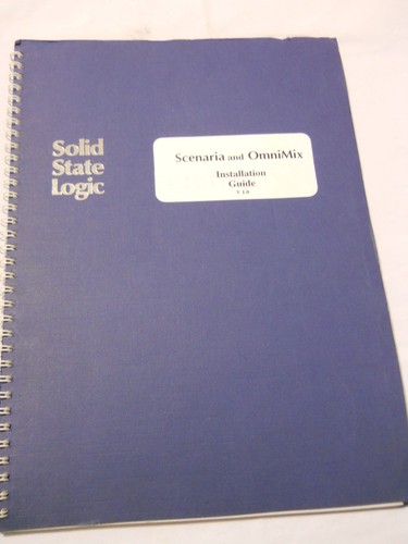 Ssl scenaria and omnimix - and,