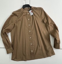 Bluse Marc O’Polo hellbraun Gr. 38 Damen Weihnachten Silvester neu m. Etikett 🎄