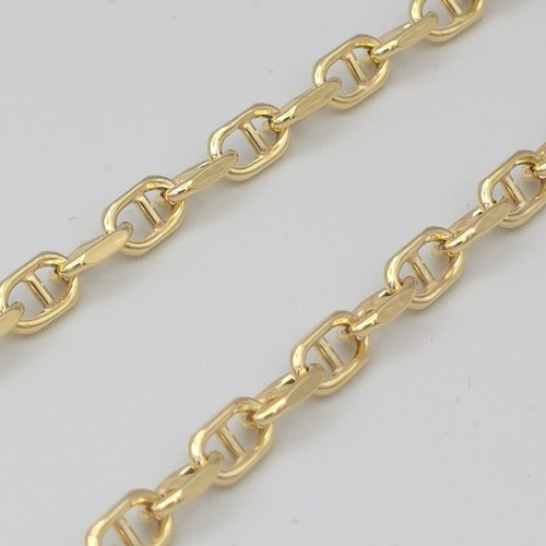 585 gold kette 60cm anker - gold,