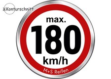 12 x Geschwindigkeitsaufkleber