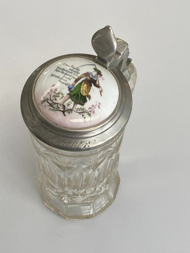 Bierhumpen krug glas antik - krug,