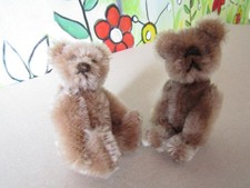 Steiff und Schuco antike Mini-Teddy, 9 cm, gegliedert, 50er-J., rar!