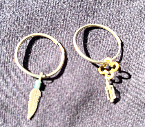 Creolen echt silber mit - silber,